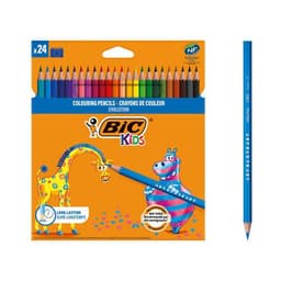 Etui 24 crayons couleurs BIC KIDS Evolution Ecolutions - Image principale