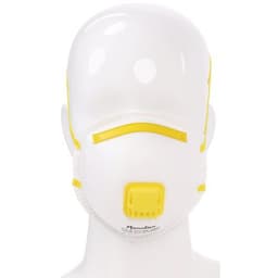 10 Demi-masques respiratoires coque à usage unique FFP1 Avec soupape - Image 3