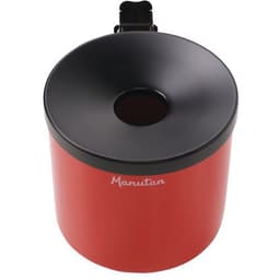 Cendrier mural Manutan - 1.5L - Rouge - Image 6