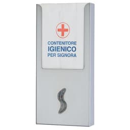 Distributeur de sachets en papier pour protection inox brossé - Image principale