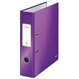 Classeur à levier 180° plastifié 80 mm WOW violet - Image principale