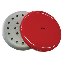 Poteau à sangle 2m rouge/blanc et base - Image 3