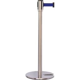 Poteau acier inoxydable à sangle - Base empilable - Manutan Expert - Image 2