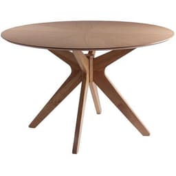 Table réunion Carmel Ø 120 cm plateau plaqué Chêne - Image principale