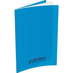 Cahier polypropylène 90g 48 pages seyes 17x22 cm  -  bleu - Image principale
