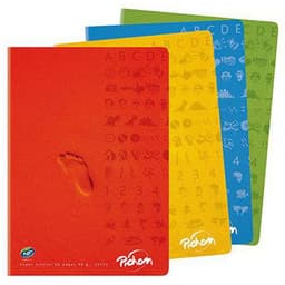 Cahier piqûre super 90g A4 seyes 140 pages - Image principale