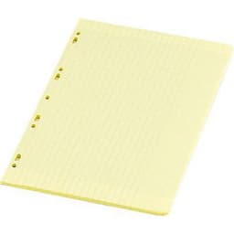 Feuillet recharge classeurs 100 pages A4 seyes 80g  - Jaune (Etui de 50) - Image principale