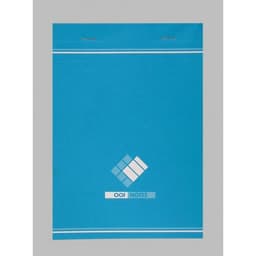 Bloc notes 100 feuilles 60g A6 piqué quadrillé 5x5 - Image principale