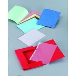 Chemise à élastique et rabat pour format A4 carte lustrée - Image principale