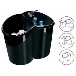 Duo de corbeilles pour tri sélectif 100% recyclées et recyclables - Image principale