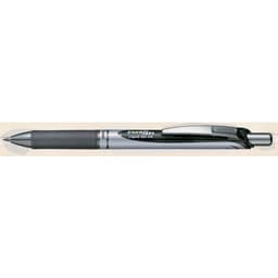 Stylo roller Energel Pentel rétractable pointe 0.7 mm - noir - Image principale
