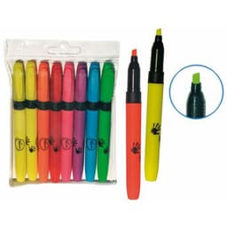 Pochette 8 stylos fluo Pichon assortis pointe biseautée - Image 2