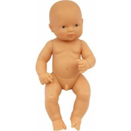 Bébé européen garçon 32 cm sans cheveux - Image principale