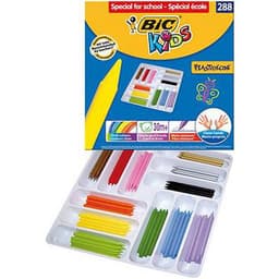 Classpack 288 craies 12 cm 12 couleur Plastidecor bic - Image principale