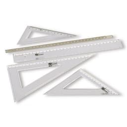 Équerre plastique 60°, graduation 20 cm, hypoténuse 24,5 cm - Image principale