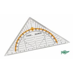 Règle, équerre, rapporteur 16 cm - Image principale