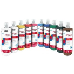 Assortiment 10 flacons 1 litre primacolor pebeo - Image principale
