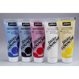 Tube plastique 220 ml studio gouache pebeo - blanc - Image principale