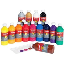 Flacon 500 ml gouache acrylique pichon - vert franc - Image 5