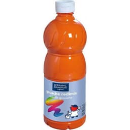 Flacon 500 ml, couleurs acryliques glossy lefranc & bourgeois - orange - Image principale