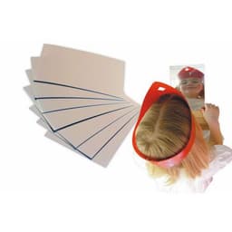 Feuille miroir rectangulaire à découper (Pochette de 8) - Image principale