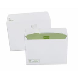 Enveloppe blanche recyclée 11 x 22 cm 80 gr - extra blanche (Boite de 500) - Image principale