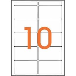 Étiquette adhésive 38.5 x 65 mm (Etui de 100) - Image principale