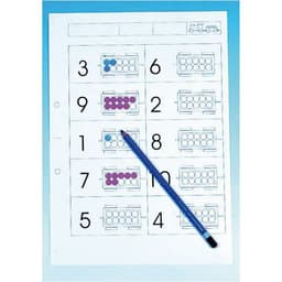 Cahier d'exercices train à compter - Image principale