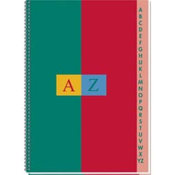 Répertoire reliure hélicoïdale 180 pages A4 70g 5x5 - Image principale