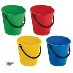 Lot de 4 seaux plastique assortis - Image principale