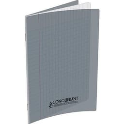 Cahier polypropylène 90g 96 pages seyes A4 - gris - Image principale