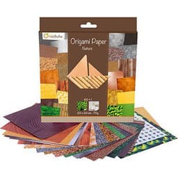 Pochette de 60 feuilles de papier origami 20x20 cm 70 g. - Image principale