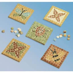 Atelier créatif de mosaïques - dessous de verre 9x9 cm - Image principale