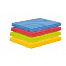 Set 4 bases pour jeu de construction blocs à picots - Image principale