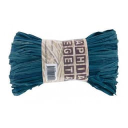 Pelote raphia végétal 50g  - bleu - Image principale