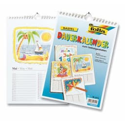 Calendrier papier blanc 17x24 cm à personnaliser - Image principale