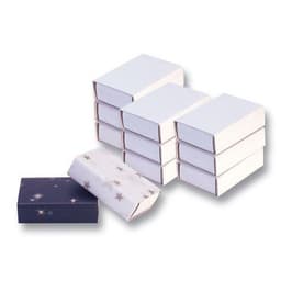 Boîte d'allumettes blanches vides pour décoration (Lot de 10) - Image principale