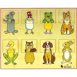 Puzzle : complète les animaux - Image principale