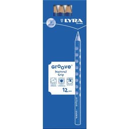 Crayon graphite Lyra Groove Maxi (Etui de 12) - Image principale