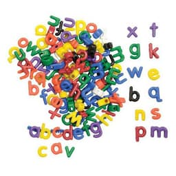 Perles lettres minuscules à lacer - Image principale