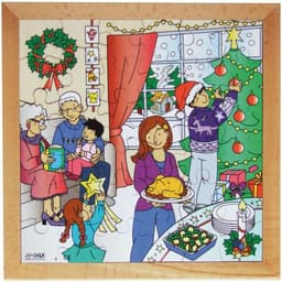 Puzzle à thème la fête de noël - Image principale