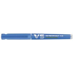 Stylo roller encre liquide Begreen Hi-Tecpoint V5 pointe 0.5 mm - bleu - Image principale