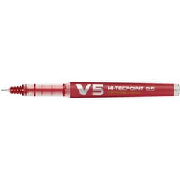 Stylo roller encre liquide Begreen Hi-Tecpoint V5 pointe 0.5 mm - rouge - Image principale