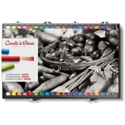 Boite 40 pastels tendres conte à paris 65 mm Ø 10 mm - Image principale