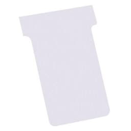 Lot 6 blocs 100 fiches planning T indice 2 format: 85x60 mm - blanc, rouge, jaune, vert, bleu, violet. - Image principale