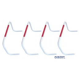 Lot de 4 haies monobloc basculantes auto relevantes - Image principale
