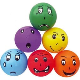 Lot de 6 balles émotions. - Image principale