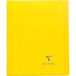 Cahier koverbook 96 pages seyes 17x22 cm - jaune - Image principale
