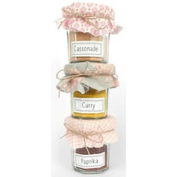 Lot 12 mini pots de confiture avec couvercle métal - Image principale