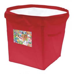 Lot de 4 paniers ronds en tissu - Image principale